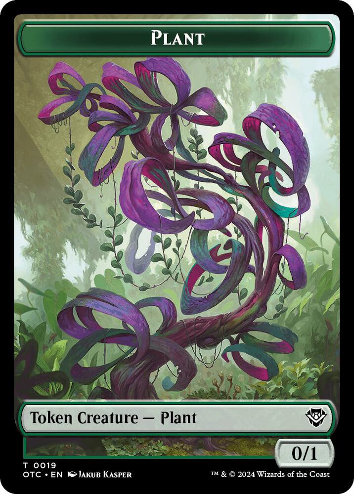 Plant // Sand Warrior Double-Sided Token (19 // 23) (OTC)