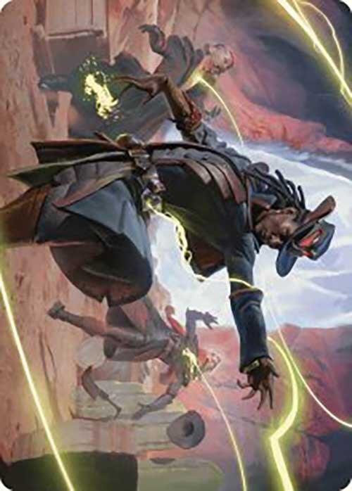 Lilah, Undefeated Slickshot Art Card (26) (ASOTJ)