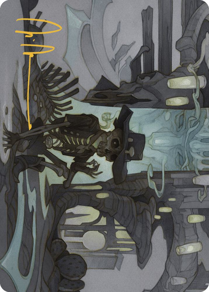 Tinybones Joins Up Art Card (Gold-Stamped Signature) (9) (ASOTJ)
