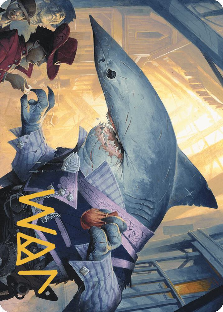 Loan Shark Art Card (Gold-Stamped Signature) (6) (ASOTJ)