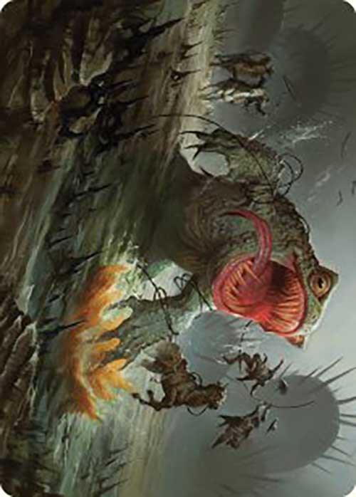 The Gitrog, Ravenous Ride Art Card (22) (ASOTJ)