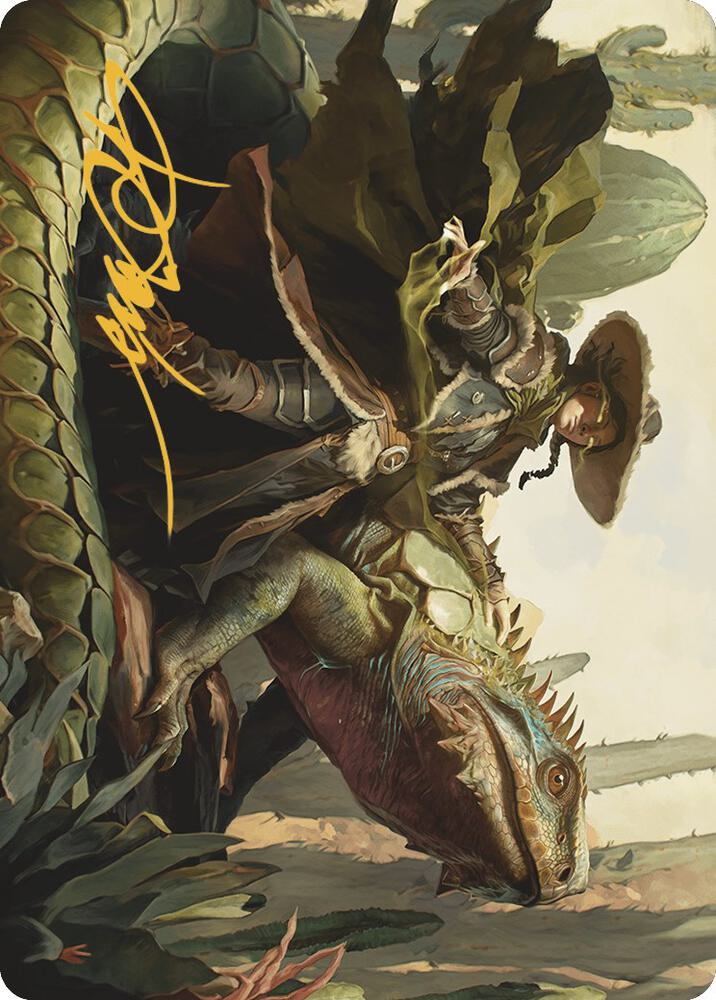 Outcaster Trailblazer Art Card (Gold-Stamped Signature) (14) (ASOTJ)