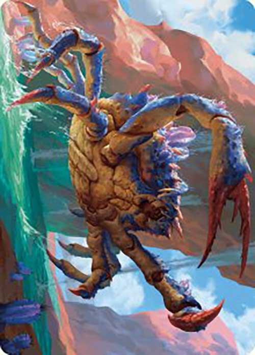 Canyon Crab Art Card (4) (ASOTJ)