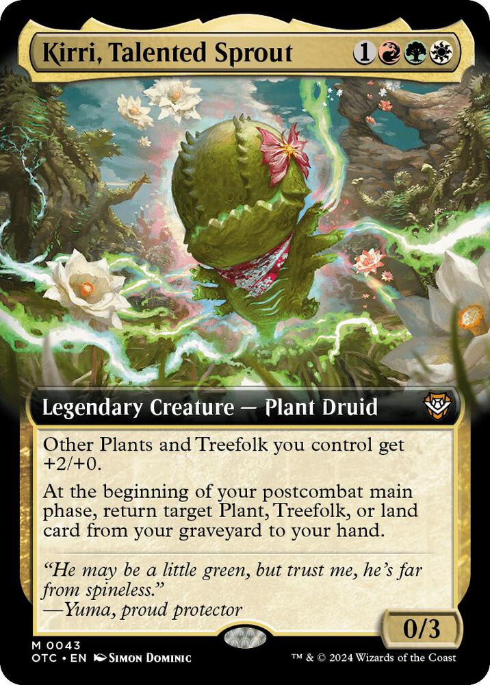 Kirri, Talented Sprout (Extended Art) (43) (OTC)
