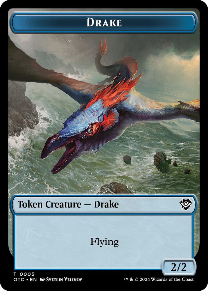 Drake // Soldier (0026) Double-Sided Token (5 // 26) (OTC)