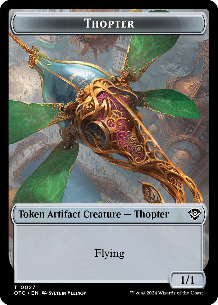 Thopter // Manifest Double-Sided Token (27 // 28) (OTC)
