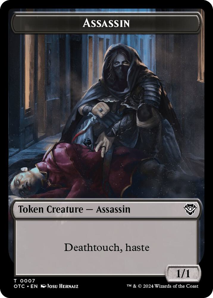 Assassin // Food Double-Sided Token (7 // 25) (OTC)