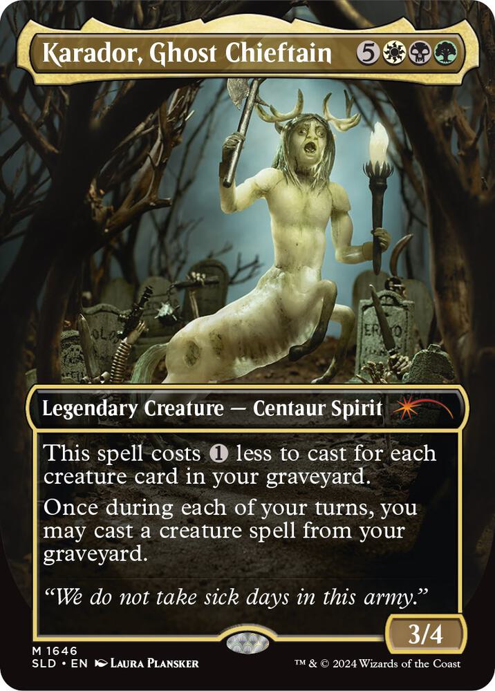 Karador, Ghost Chieftain (1646) (SLD)