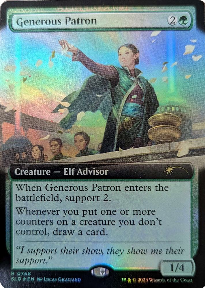 Generous Patron (Extended Art) (768) (SLD)