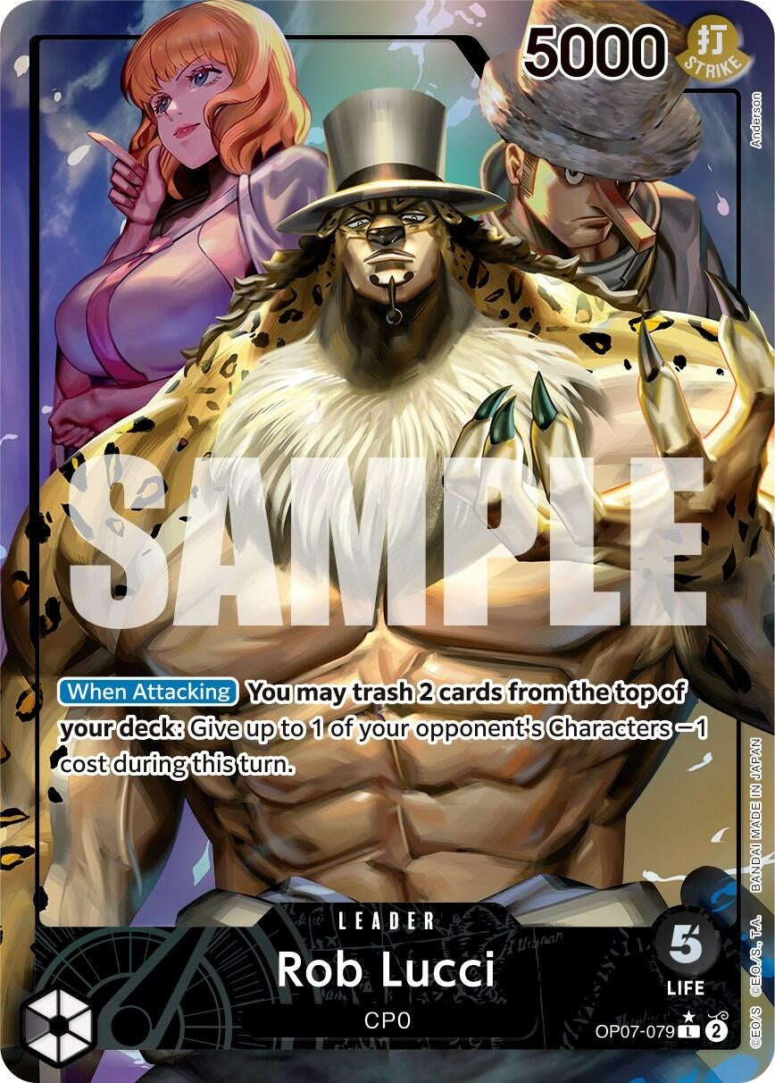 Rob Lucci (079) (Parallel) (OP07-079) (OP07)