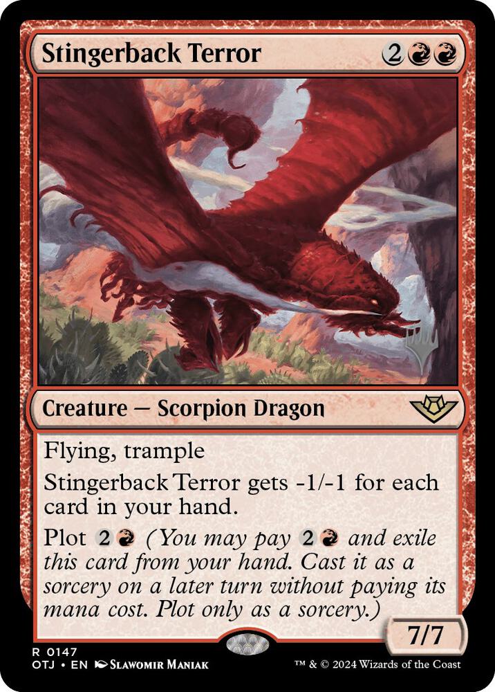 Stingerback Terror (147) (PPOTJ)