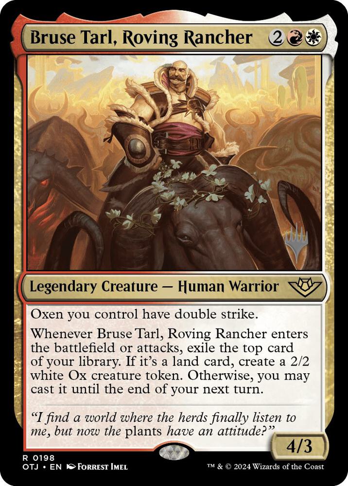 Bruse Tarl, Roving Rancher (198) (PPOTJ)