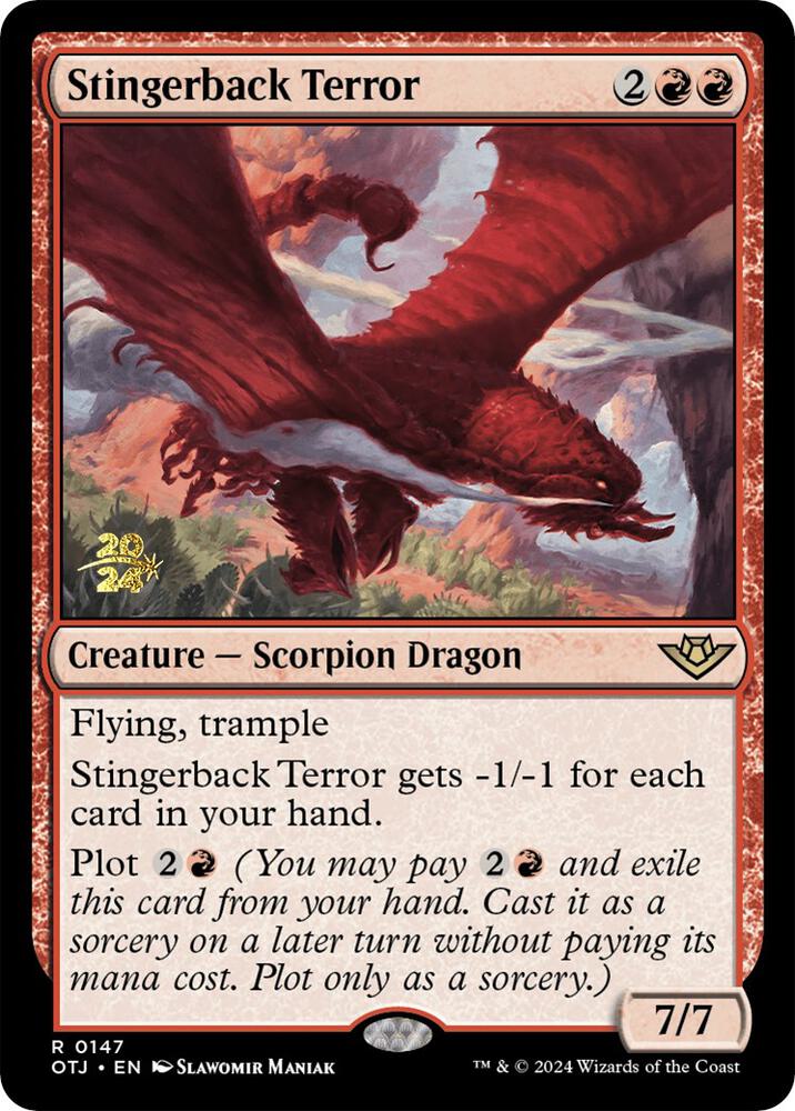 Stingerback Terror (147) (PRE)