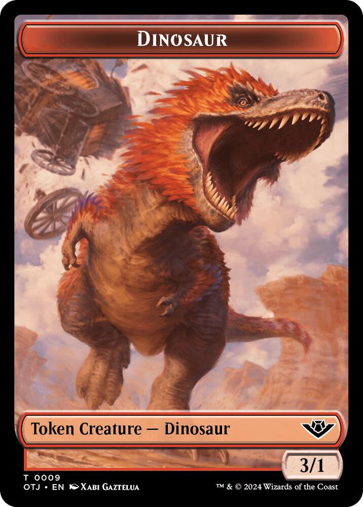 Dinosaur Token (9) (OTJ)
