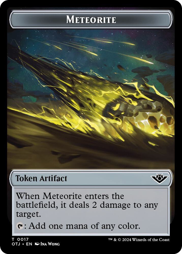 Meteorite Token (17) (OTJ)