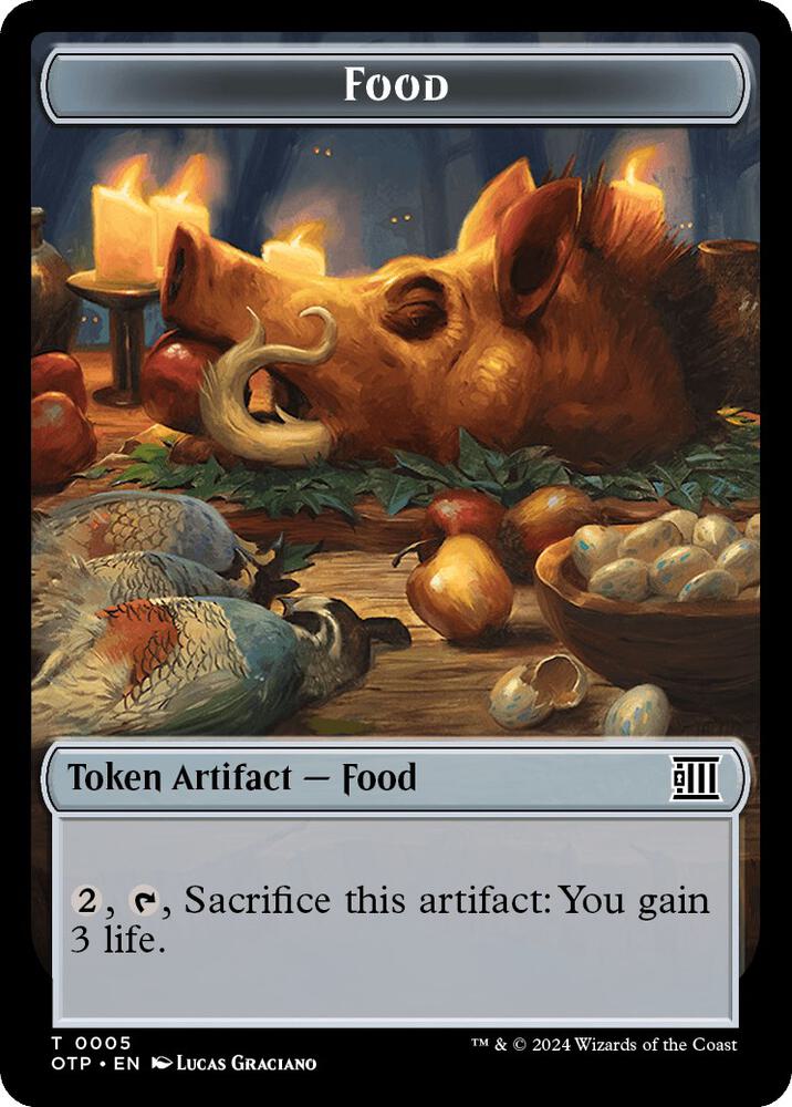 Food // Plot Double-Sided Token (5 // 20) (OTP)