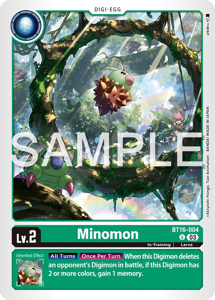 Minomon (BT16-004 U) (BT-16)
