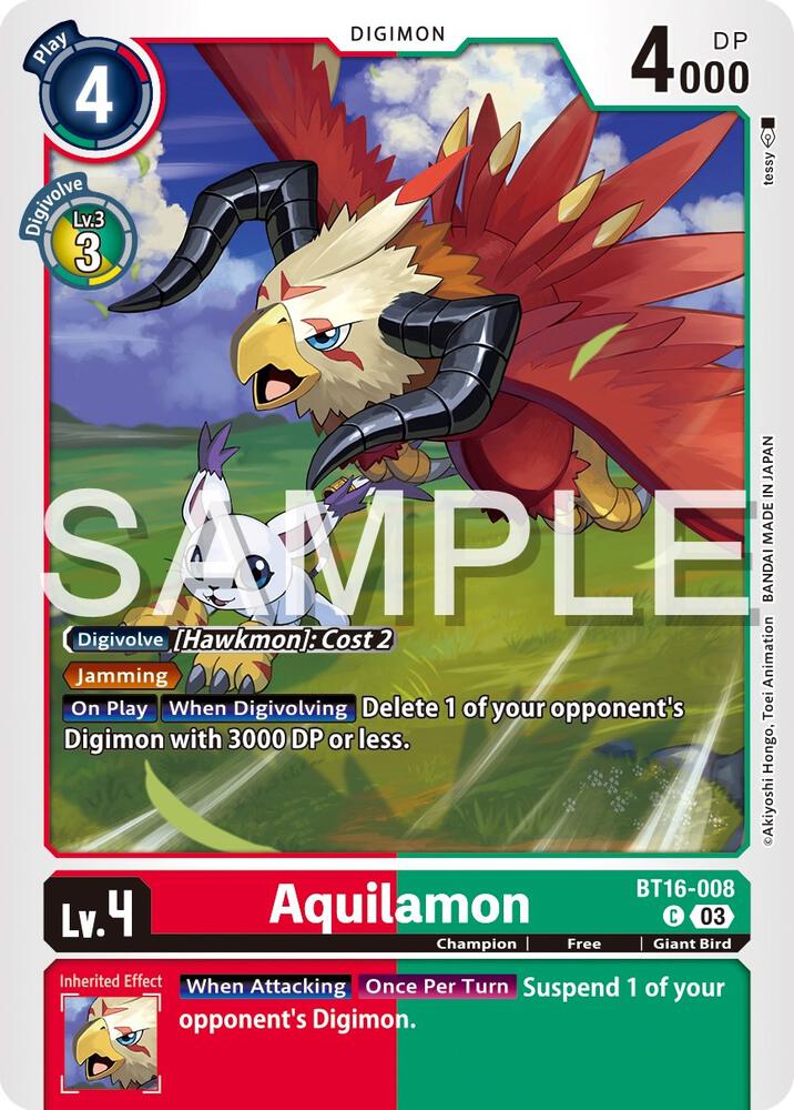 Aquilamon (BT16-008 C) (BT-16)