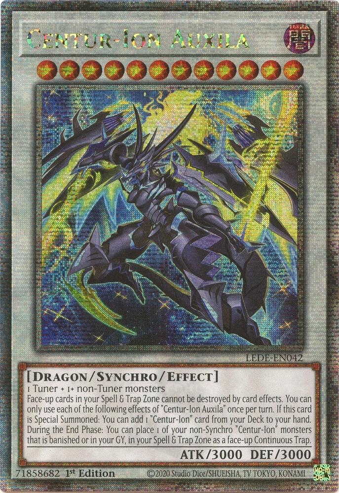 Centur-Ion Auxila (Quarter Century Secret Rare) (LEDE-EN042) (LEDE)