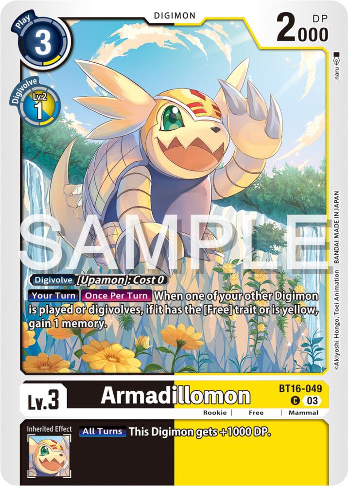 Armadillomon (BT16-049 C) (BT-16)