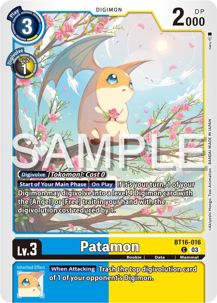 Patamon (BT16-016 C) (BT-16)