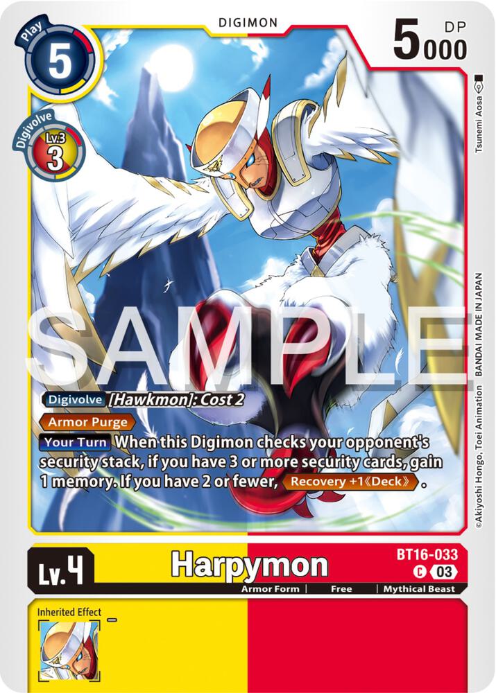 Harpymon (BT16-033 C) (BT-16)
