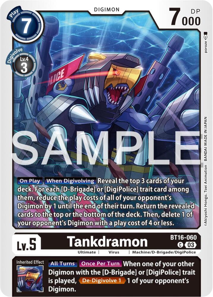 Tankdramon (BT16-060 C) (BT-16)