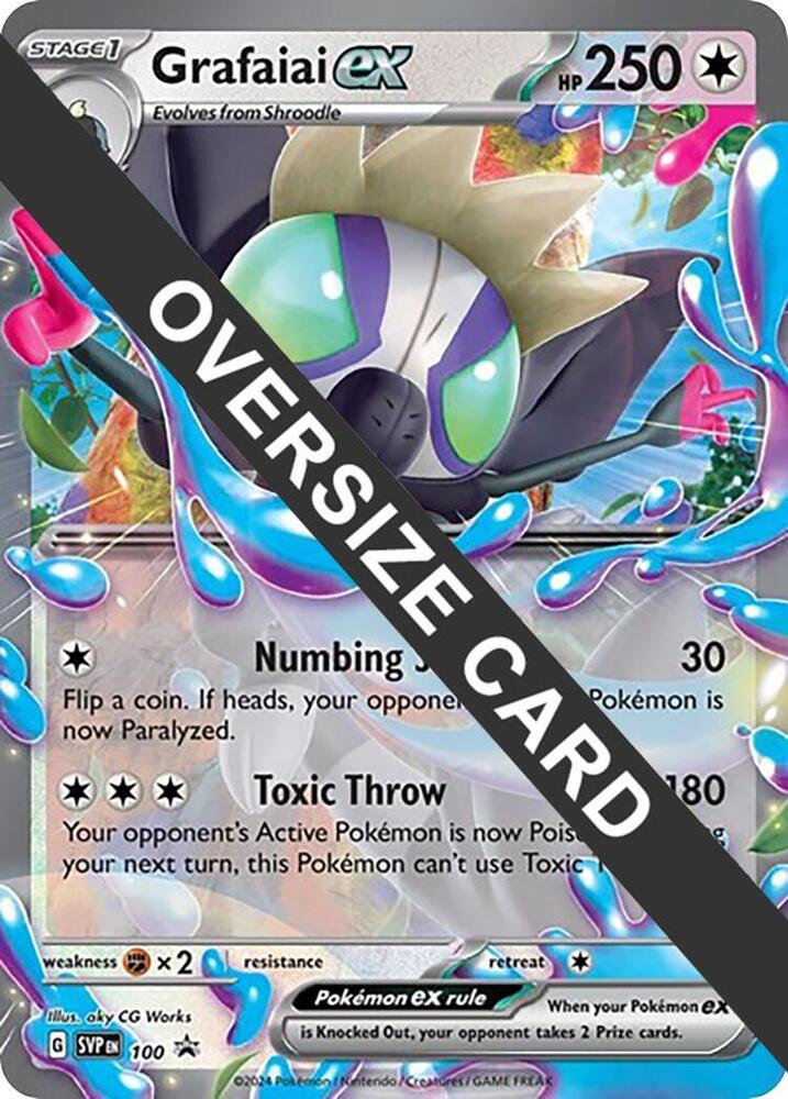 Grafaiai ex - 100 (SV: Scarlet & Violet Promo Cards) (100) (PR)