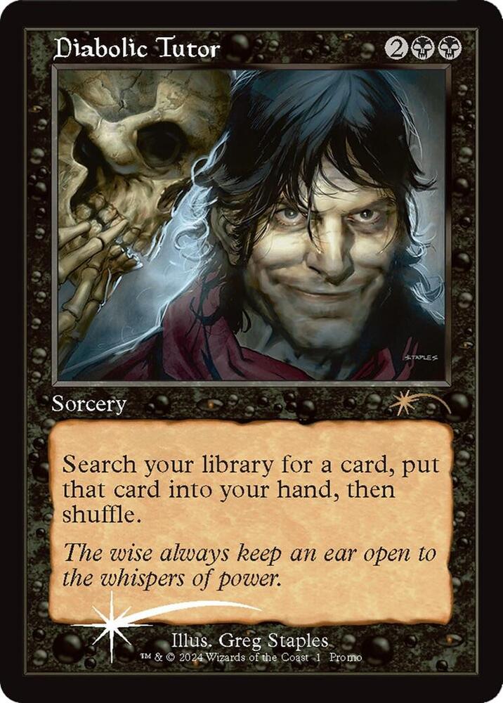 Diabolic Tutor (1) (WPN)