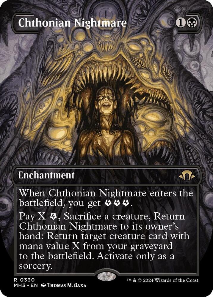 Chthonian Nightmare (Borderless) (330) (MH3)