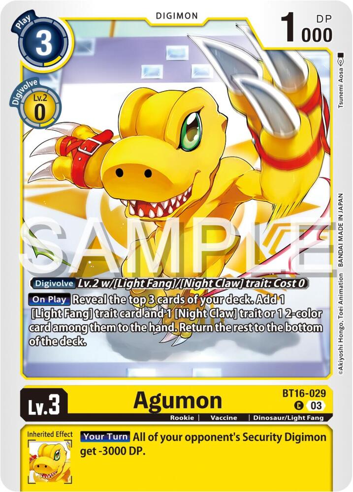 Agumon (BT16-029 C) (BT-16)