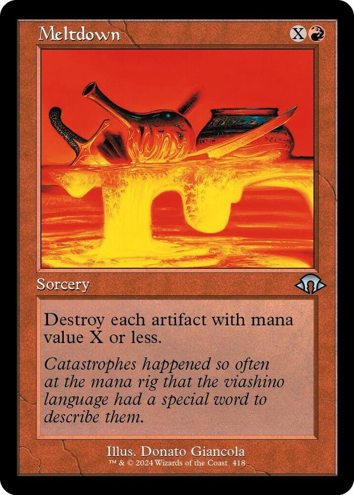 Meltdown (Retro Frame) (418) (MH3)