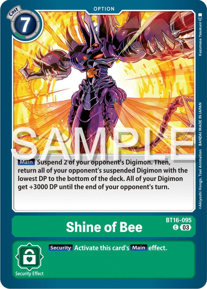 Shine of Bee (BT16-095 C) (BT-16)
