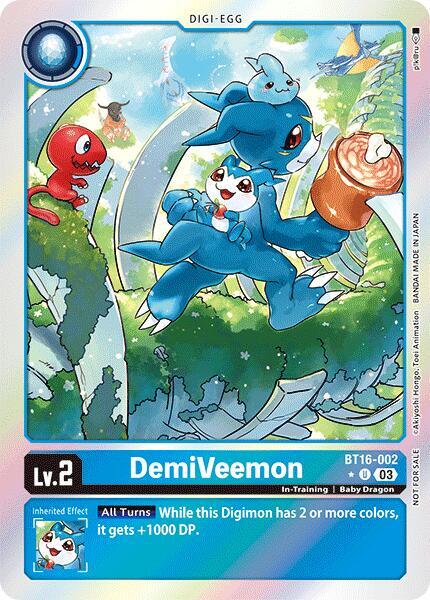DemiVeemon (Box Promotion Pack: Beginning Observer) (BT16-002 U) (BT-16)