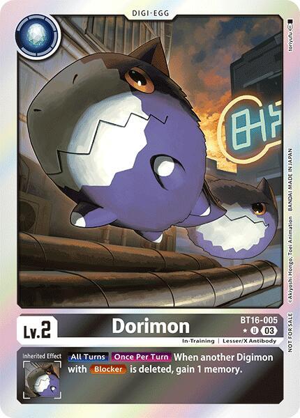 Dorimon (Box Promotion Pack: Beginning Observer) (BT16-005 U) (BT-16)
