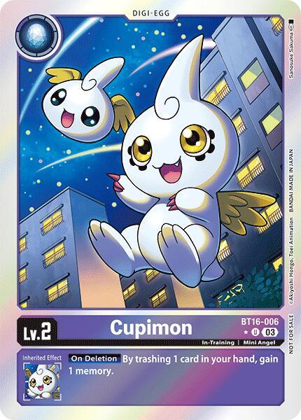 Cupimon (Box Promotion Pack: Beginning Observer) (BT16-006 U) (BT-16)