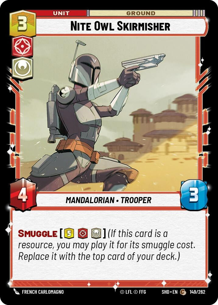 Nite Owl Skirmisher (149/262) (SHD)