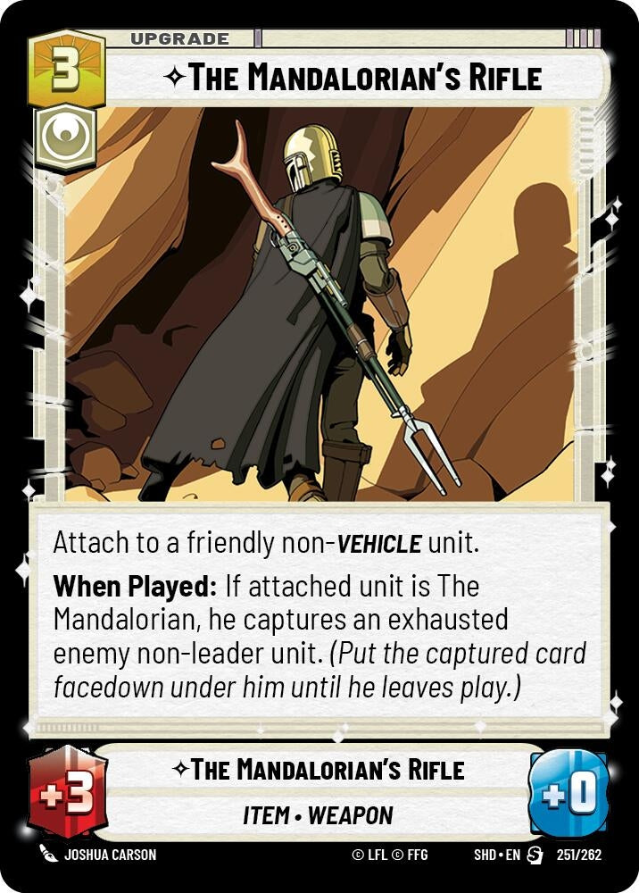 The Mandalorian's Rifle (251/262) (SHD)