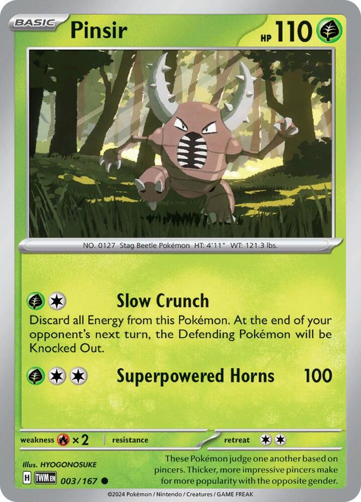 Pinsir - 003/167 (003/167) (TWM)