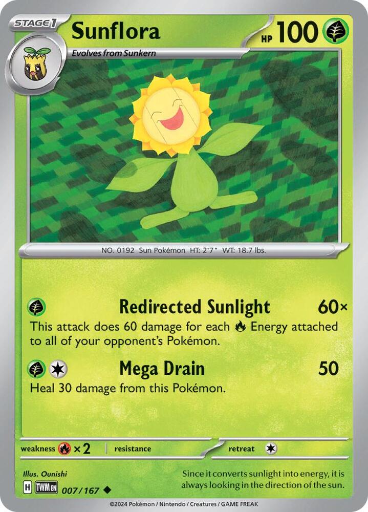 Sunflora - 007/167 (007/167) (TWM)