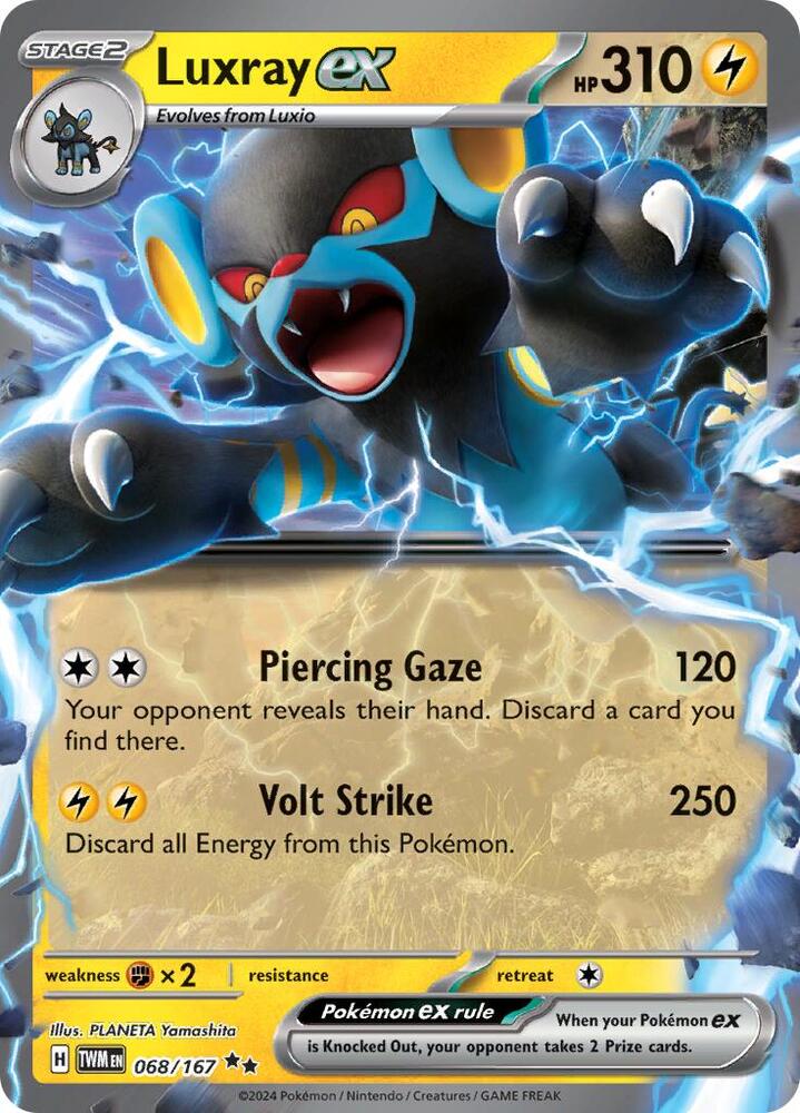 Luxray ex - 068/167 (068/167) (TWM)