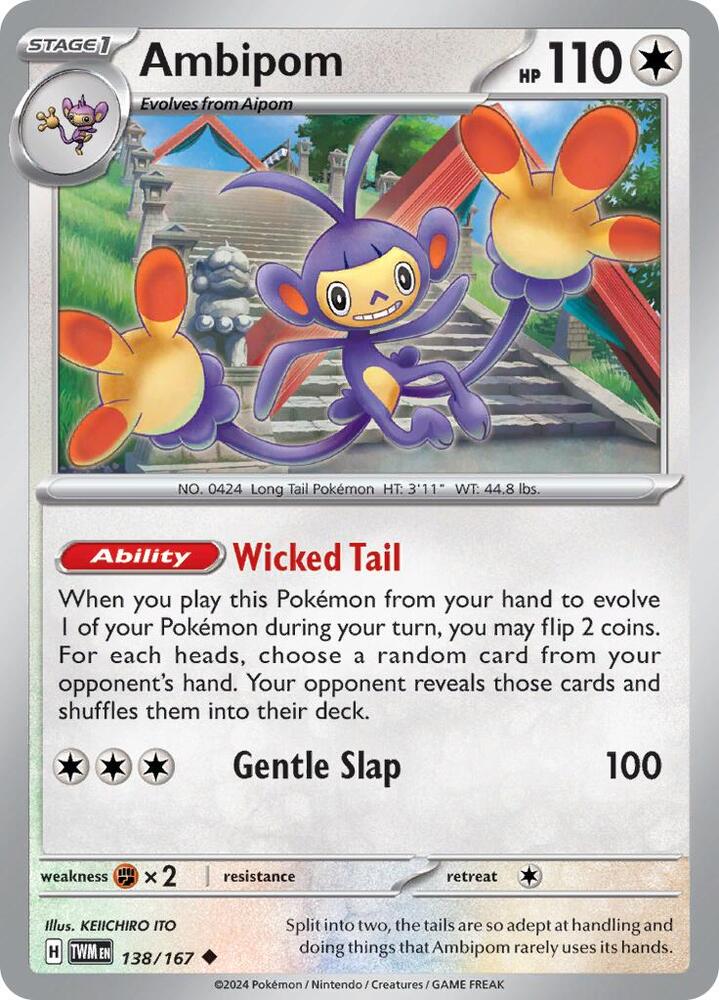 Ambipom (138/167) (TWM)