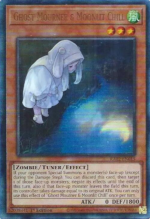 Ghost Mourner & Moonlit Chill (Alternate Art) (PUR) (RA02-EN015) (RA02)