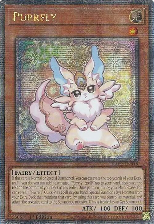 Purrely (Quarter Century Secret Rare) (RA02-EN018) (RA02)