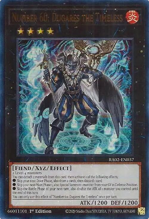 Number 60: Dugares the Timeless (UR) (RA02-EN037) (RA02)
