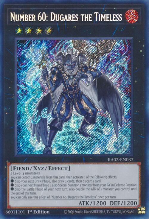 Number 60: Dugares the Timeless (Secret Rare) (RA02-EN037) (RA02)