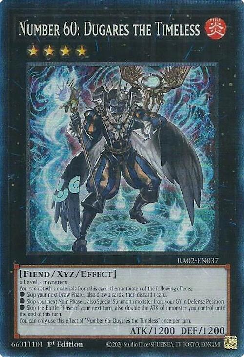 Number 60: Dugares the Timeless (PCR) (RA02-EN037) (RA02)