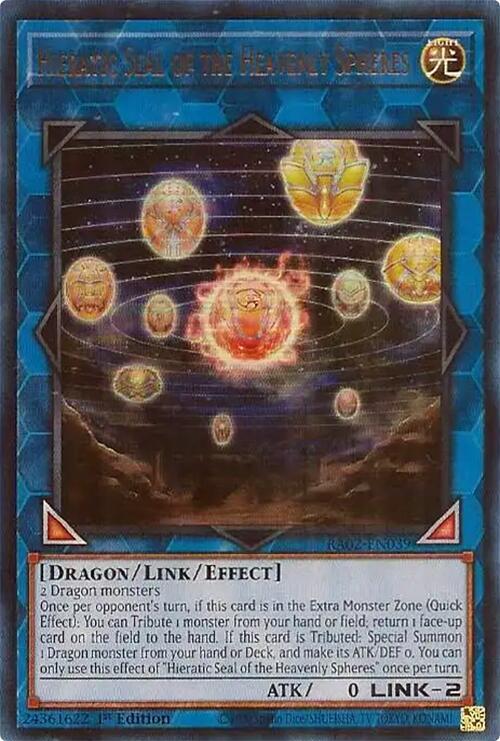 Hieratic Seal of the Heavenly Spheres (UR) (RA02-EN039) (RA02)
