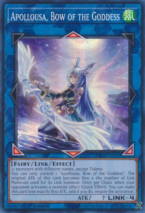 Apollousa, Bow of the Goddess (Alternate Art) (RA02-EN040) (RA02)