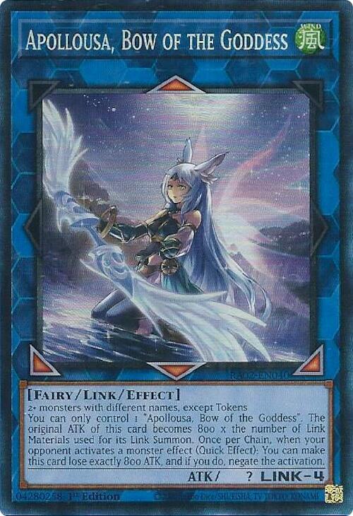 Apollousa, Bow of the Goddess (Alternate Art) (PCR) (RA02-EN040) (RA02)